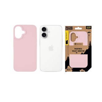 iPhone 16 TACTICAL MAGFORCE VELVET SMOOTHIE szilikon telefonvédő ütésállóság, MagSafe, RÓZSASZÍN