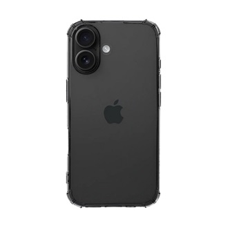 iPhone 16 TACTICAL TPU PLYO szilikon telefonvédő ütésállóság, légpárnás sarok, ÁTLÁTSZÓ