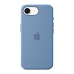 iPhone 16e APPLE szilikon telefonvédő TÉLKÉK