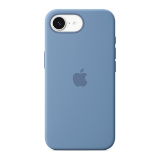 iPhone 16e APPLE szilikon telefonvédő TÉLKÉK