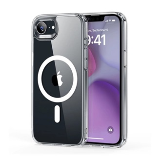 iPhone 16e ESR CLASSIC HYBRID szilikon telefonvédő ütésállóság, MagSafe, ÁTLÁTSZÓ