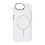 iPhone 16e GIGAPACK Szilikon telefonvédő műanyag hátlap, légpárnás sarok, RÓZSASZÍN