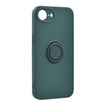 iPhone 16e GIGAPACK Szilikon telefonvédő tartógyűrű, kameravédő, SÖTÉTZÖLD