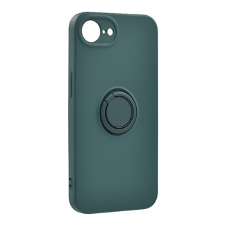 iPhone 16e GIGAPACK Szilikon telefonvédő tartógyűrű, kameravédő, SÖTÉTZÖLD