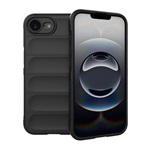 iPhone 16e GIGAPACK Szilikon telefonvédő ütésállóság, 3D, FEKETE