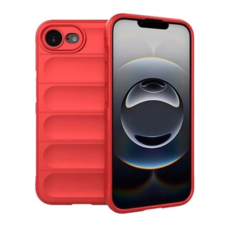 iPhone 16e GIGAPACK Szilikon telefonvédő ütésállóság, 3D, PIROS