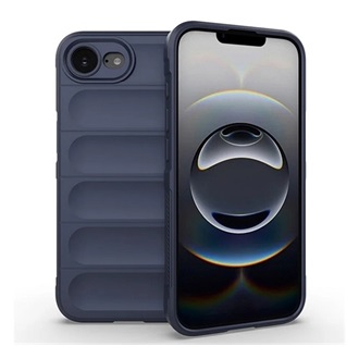 iPhone 16e GIGAPACK Szilikon telefonvédő ütésállóság, 3D, SÖTÉTKÉK