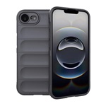 iPhone 16e GIGAPACK Szilikon telefonvédő ütésállóság, 3D, SÖTÉTSZÜRKE