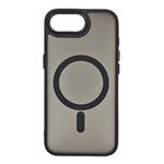 iPhone 16e GIGAPACK Szilikon telefonvédő ütésállóság, MagSafe, FEKETE