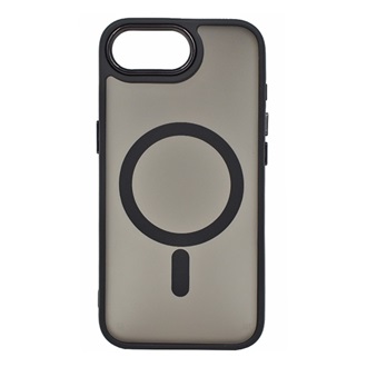 iPhone 16e GIGAPACK Szilikon telefonvédő ütésállóság, MagSafe, FEKETE