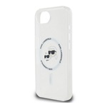 iPhone 16e KARL LAGERFELD IML K&CH HEADS METAL FRAME MAGSAFE szilikon telefonvédő ütésállóság, MagSafe, ÁTLÁTSZÓ