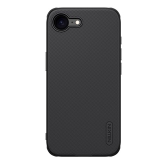 iPhone 16e NILLKIN SUPER FROSTED PRO MAGNETIC műanyag telefonvédő mágneses, gumírozott, FEKETE