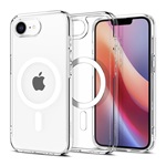 iPhone 16e SPIGEN CRYSTAL HYBRID szilikon telefonvédő ütésállóság, MagSafe, ÁTLÁTSZÓ
