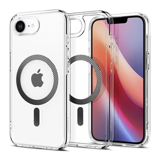 iPhone 16e SPIGEN ULTRA HYBRID MAG műanyag telefonvédő ütésállóság, MagSafe, ÁTLÁTSZÓ