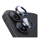 iPhone 17 / 16 Plus / 16 ESR ARMORITE kameravédő üveg 2db 2.5D, csak lencse + segédkeret, FEKETE