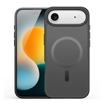 iPhone 17 Air DUX DUCIS YIND szilikon telefonvédő ütésállóság, MagSafe, FEKETE