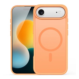 iPhone 17 Air DUX DUCIS YIND szilikon telefonvédő ütésállóság, MagSafe, NARANCSSÁRGA