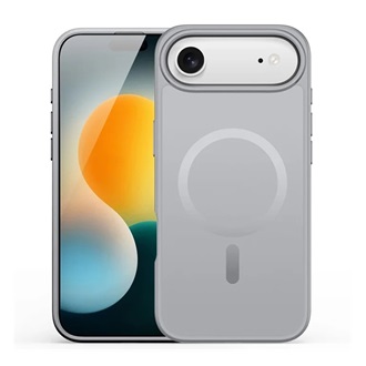 iPhone 17 Air DUX DUCIS YIND szilikon telefonvédő ütésállóság, MagSafe, VILÁGOSSZÜRKE