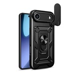 iPhone 17 Air GIGAPACK Defender szilikon telefonvédő ütésállóság, kameravédő, FEKETE