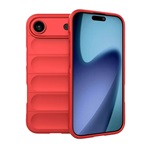 iPhone 17 Air GIGAPACK Szilikon telefonvédő ütésállóság, 3D, PIROS