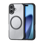 iPhone 17 DUX DUCIS AIMO szilikon telefonvédő ütésállóság, hullám, FEKETE