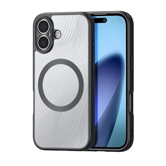 iPhone 17 DUX DUCIS AIMO szilikon telefonvédő ütésállóság, hullám, FEKETE