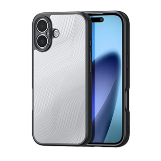 iPhone 17 DUX DUCIS AIMO szilikon telefonvédő ütésállóság, hullám, FEKETE