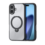 iPhone 17 DUX DUCIS AIMO szilikon telefonvédő ütésállóság, hullám, FEKETE