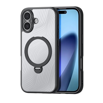 iPhone 17 DUX DUCIS AIMO szilikon telefonvédő ütésállóság, hullám, FEKETE