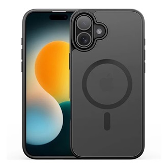 iPhone 17 DUX DUCIS YIND szilikon telefonvédő ütésállóság, MagSafe, FEKETE