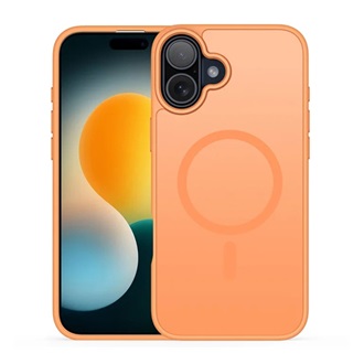 iPhone 17 DUX DUCIS YIND szilikon telefonvédő ütésállóság, MagSafe, NARANCSSÁRGA