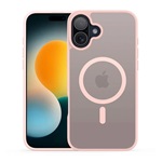 iPhone 17 DUX DUCIS YIND szilikon telefonvédő ütésállóság, MagSafe, RÓZSASZÍN