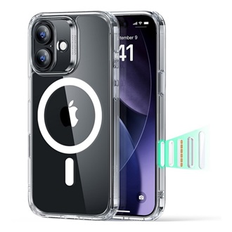 iPhone 17 ESR CLASSIC HYBRID szilikon telefonvédő ütésállóság, MagSafe, ÁTLÁTSZÓ