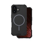 iPhone 17 GIGAPACK Defender műanyag telefonvédő ütésállóság, MagSafe, FEKETE