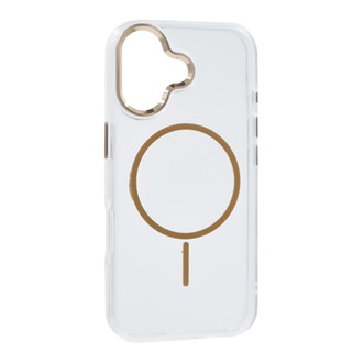 iPhone 17 GIGAPACK Szilikon telefonvédő műanyag hátlap, légpárnás sarok, ARANY