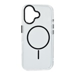 iPhone 17 GIGAPACK Szilikon telefonvédő műanyag hátlap, légpárnás sarok, FEKETE