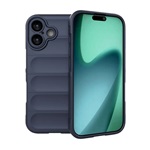 iPhone 17 GIGAPACK Szilikon telefonvédő ütésállóság, 3D, SÖTÉTKÉK