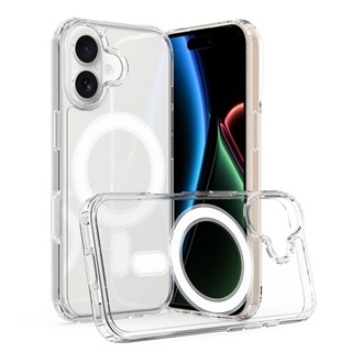 iPhone 17 GIGAPACK Szilikon telefonvédő ütésállóság, MagSafe, ÁTLÁTSZÓ