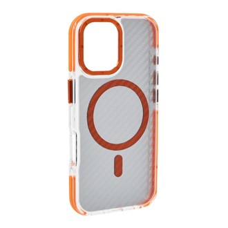 iPhone 17 GIGAPACK Szilikon telefonvédő ütésállóság, MagSafe, NARANCSSÁRGA