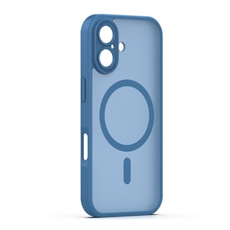 iPhone 17 GIGAPACK Szilikon telefonvédő ütésállóság, MagSafe, SÖTÉTKÉK