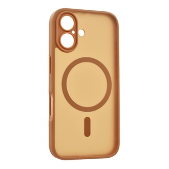 iPhone 17 GIGAPACK Szilikon telefonvédő ütésállóság, MagSafe, VILÁGOSBARNA