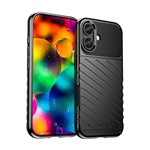 iPhone 17 GIGAPACK Szilikon telefonvédő ütésállóság, dombor minta, FEKETE