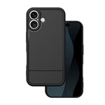 iPhone 17 GIGAPACK Szilikon telefonvédő ütésállóság, karbon minta, FEKETE
