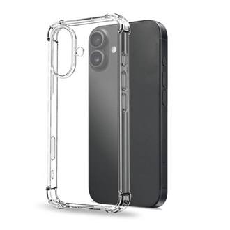 iPhone 17 GIGAPACK Szilikon telefonvédő ütésállóság, légpárnás sarok, ÁTLÁTSZÓ