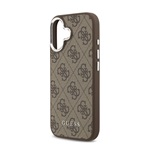 iPhone 17 GUESS 4G MAGSAFE szilikon telefonvédő ütésállóság, műanyag hátlap, BARNA