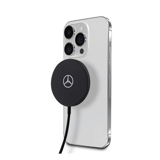 iPhone 17 MERCEDES-BENZ asztali töltő 15W, Magsafe, FEKETE