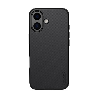 iPhone 17 NILLKIN SUPER FROSTED PRO MAGNETIC műanyag telefonvédő mágneses, gumírozott, FEKETE