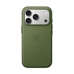 iPhone 17 Pro APPLE TECHWOVEN szilikon telefonvédő szövet hátlap, MagSafe, ZÖLD