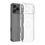 iPhone 17 Pro DUX DUCIS CLIN szilikon telefonvédő ütésállóság, MagSafe, ÁTLÁTSZÓ