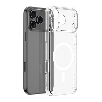 iPhone 17 Pro DUX DUCIS CLIN szilikon telefonvédő ütésállóság, MagSafe, ÁTLÁTSZÓ